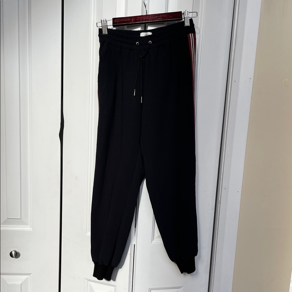 Wilfred Buffon Black Joggers